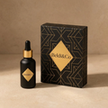 Beldi&Co Moroccan Argan Oil bottle with branded black and gold box
